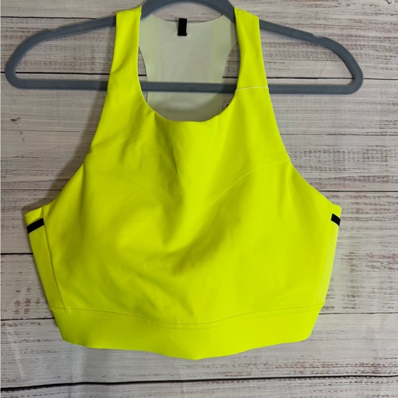 Brooks Vibrant Yellow Sports Bra